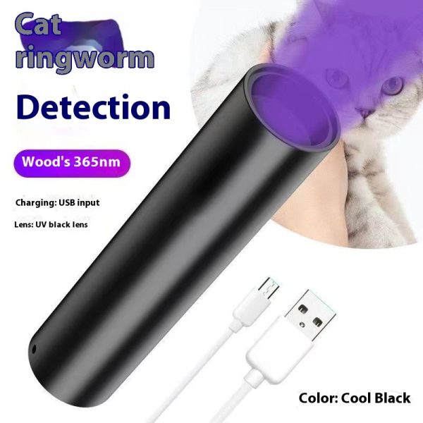 Fluorescent Detection UV Flashlight Scorpion Lamp Cat Moss Purple Light Aluminum Alloy Torch - Image 8