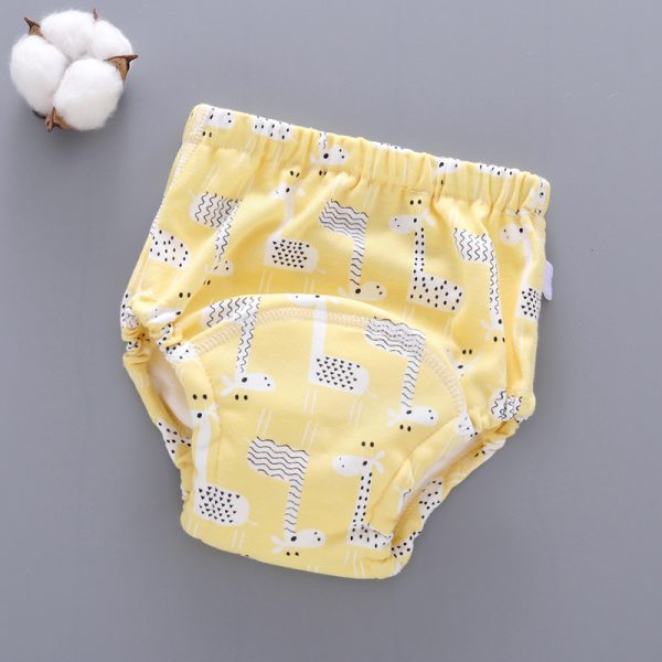 Baby Training Pants Washable 6-layer Gauze Diaper Cover - Image 6