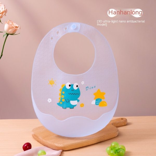 Baby Eating Silicone Waterproof Bib - Image 9