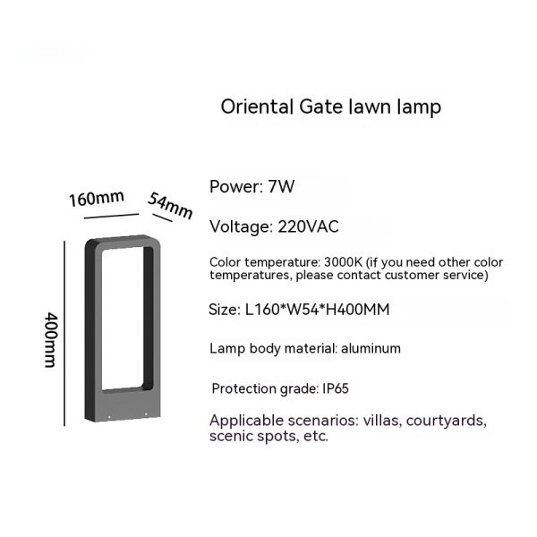 Outdoor Lawn Lamp Waterproof LED Landscape - Image 8