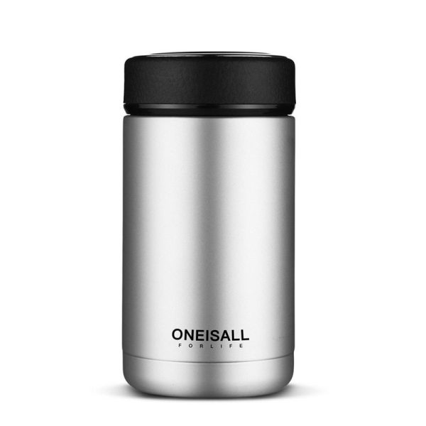 ONE IS ALL Men Gift Bottles 400ml Insulated Cup 304 Stainless Steel Mug Water Bottle Vacuum Flask Coffee Wine Mug - Image 8