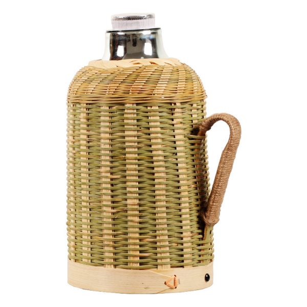 Bamboo woven hot water bottle - Image 2