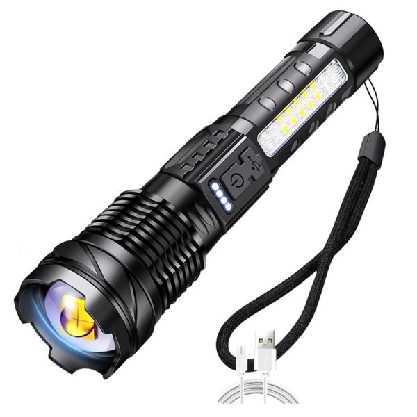 White Laser Waterproof Strong Light Flashlight - Image 3