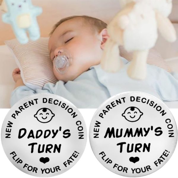 New Baby Parents Decision Coin