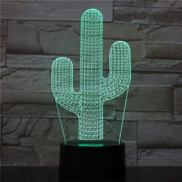 Cactus LED night light - Image 4