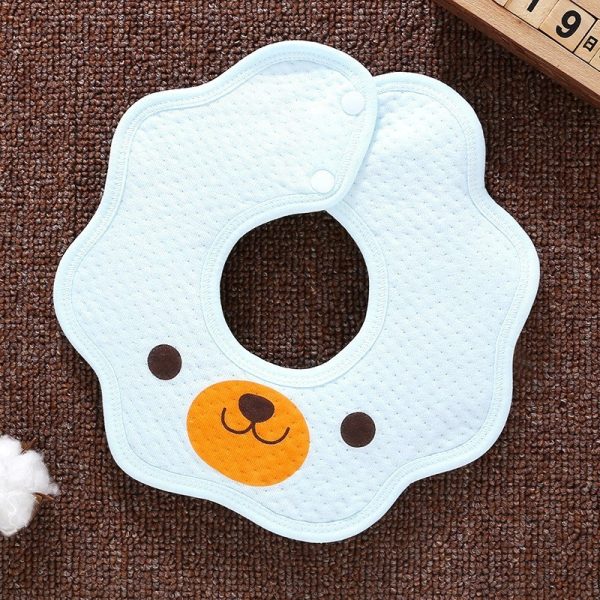 Children's Bib and Baby's Pure Cotton Waterproof Saliva Towel - Image 2