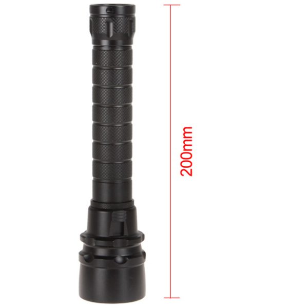 Aluminum alloy strong light rechargeable deep-diving flashlight - Image 2