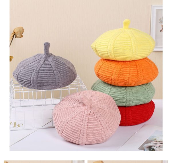 Fashion Children's Warm Knitted Woolen Hat