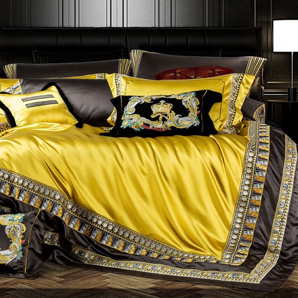 Luxury Villa Four-piece Set Of European-style Bedding - Image 2