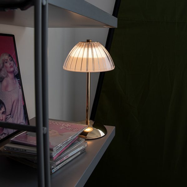 Bedroom Bedside Retro Crystal Lamp - Image 3