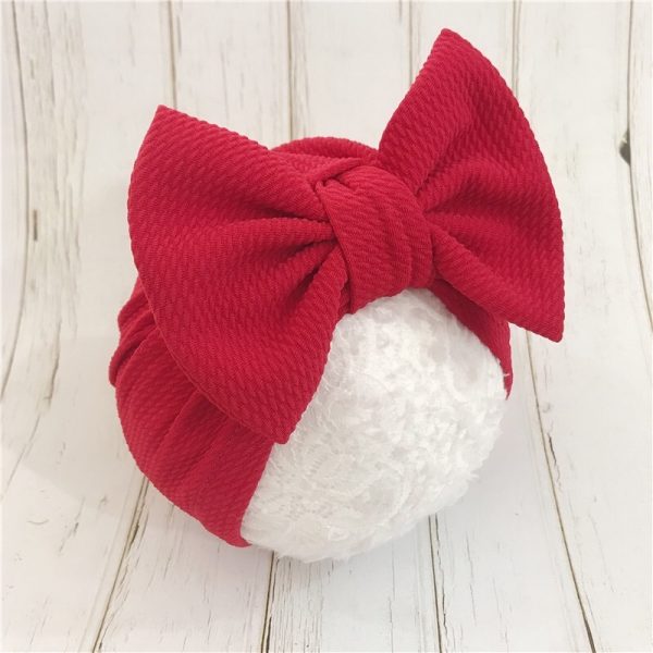 Bow baby hat - Image 6