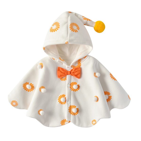 Children Shawl Cute Princess Fan Hooded Baby Quilt - Image 9