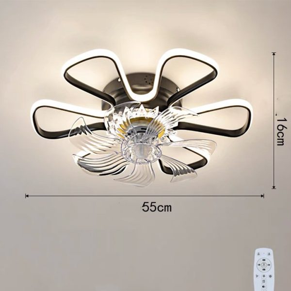 Intelligent Tmall Genie Voice Control Ceiling Fan Light - Image 6