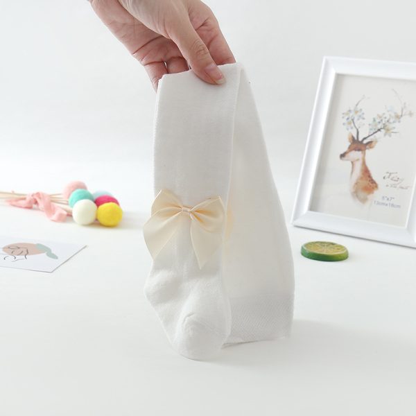 Children's baby pantyhose mesh big bow - Image 3