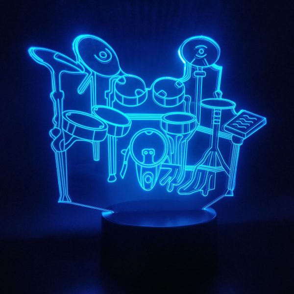 New drum kit 3D night light - Image 3