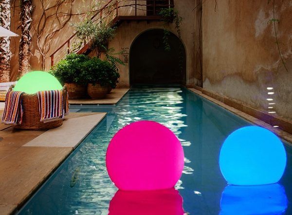 Luminous Ball Lamp Outdoor Colorful Waterproof Decorative Ball Lamp - Image 3