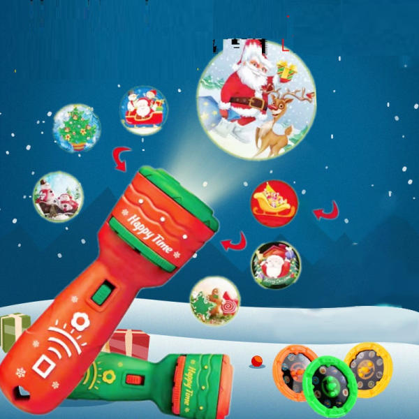 Children'S Gift Christmas Projection Flashlight Toy - Image 2