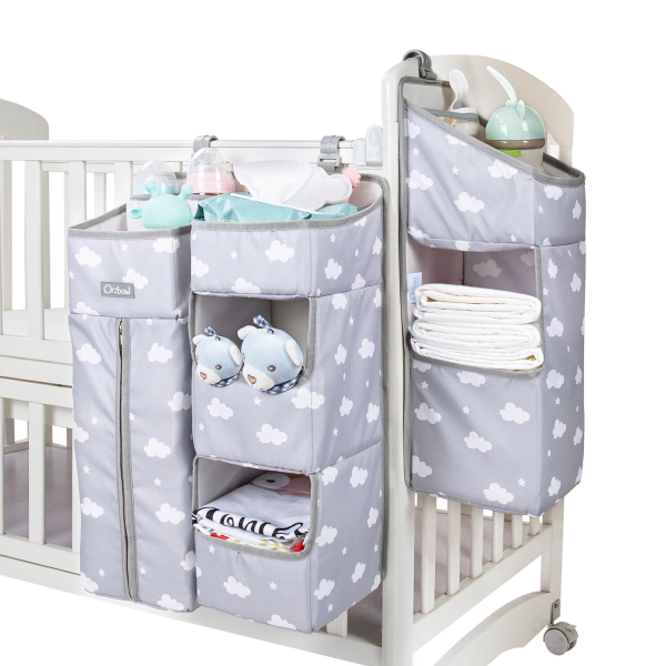 Multifunctional Diaper Bag Diaper Hanging Bag Hanging Basket Rack - Image 6