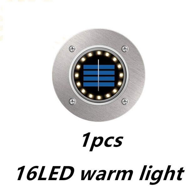 8LED Waterproof Solar Powered Garden Lights - Image 10