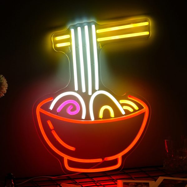 Lamian Noodles Neon Lamp Decoration