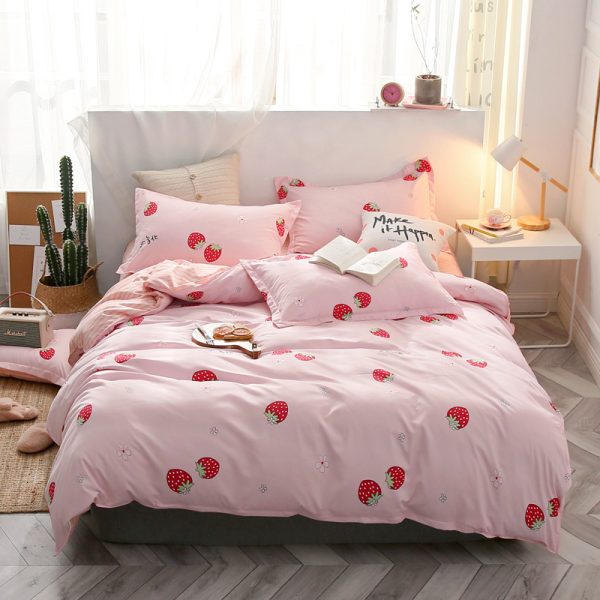 Aloe Quilt Cover 4piece Bedding Set - Image 3