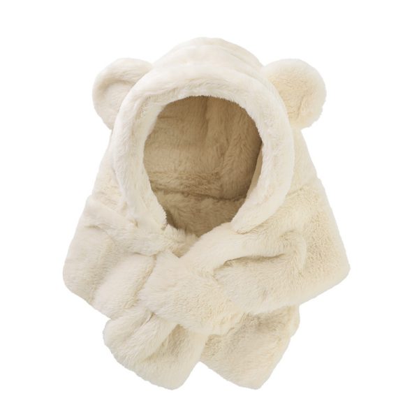 Baby Bear Hat With Scarf - Image 2