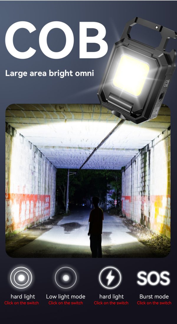 Rechargeable Super Bright Outdoor Small Portable Light - Image 6