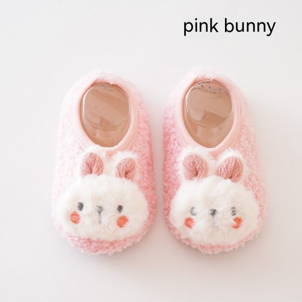 Cute Rabbit Autumn And Winter Room Socks - Image 2