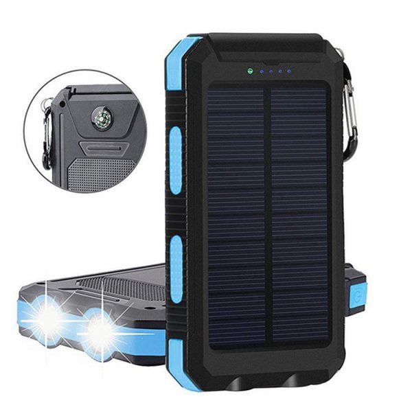 Solar Power Bank Outdoor Portable Compass Mobile - Image 5