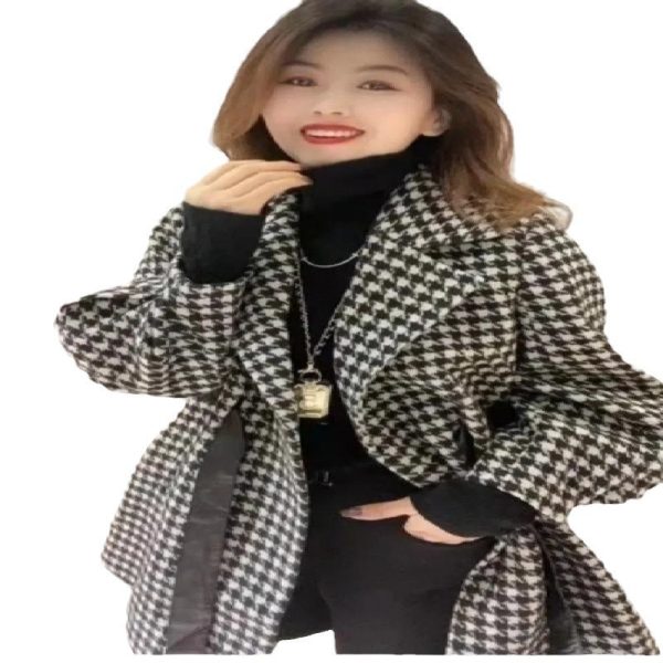 High-grade Woolen Mid-length Coat Women's Clothing - Image 5