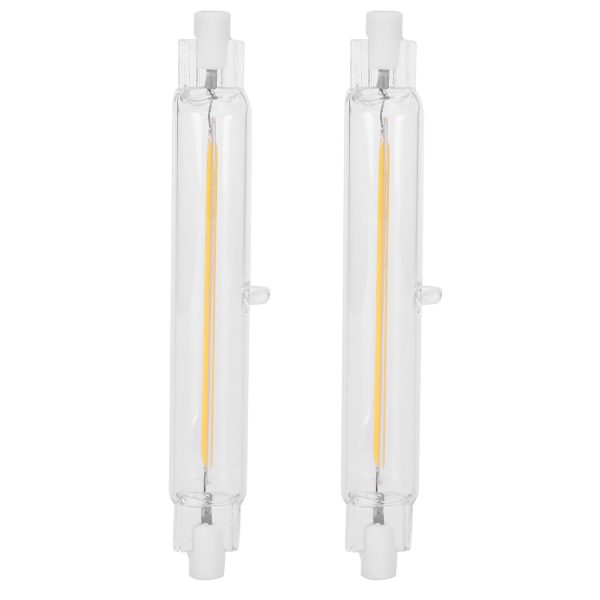 2Pcs R7S Light Bulb COB 15W Double Ended Light Source 118mm Flood Light Accessory