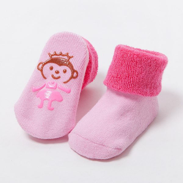 Children's Socks Cartoon Men And Women Baby Floor Socks Glue Non-slip Cotton Socks - Image 5