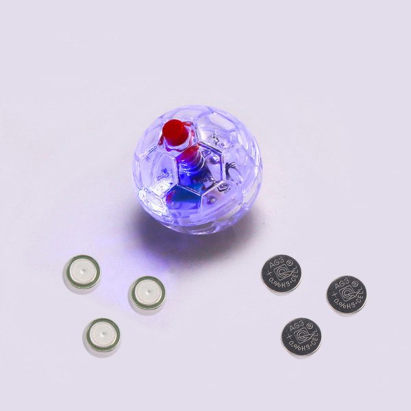 Cat Dog Toy Ball New Fashion Glowing Transparent Plastic Ball Pet Interactive Toy Funny Training Cat GlowBalls Toys Pet Products - Image 2