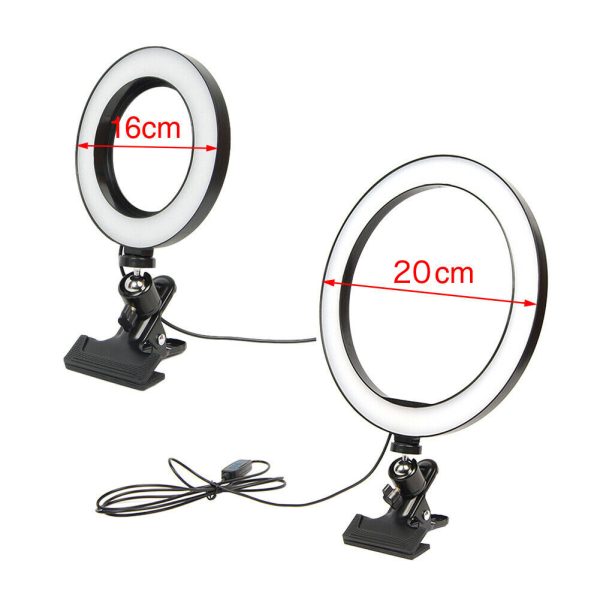 Live Ring Light Fixing Clip 6-10 Inch Selfie Light Beauty Light Desktop Anchor Net Red Bracket Mini Fill Light - Image 6