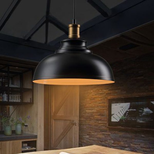 Barn Industrial Pendant Light Kitchen Island Light Metal Hanging Light Fixture - Image 5