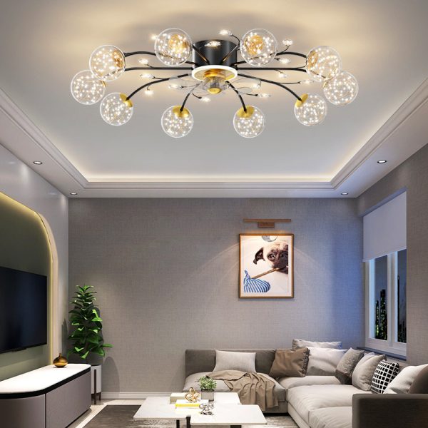 New Nordic Star Fan Lamp Is Light Luxurious And Modern - Image 6