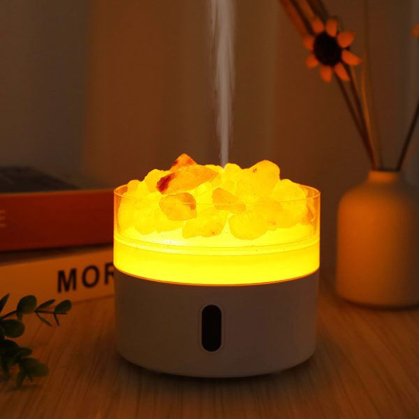 New Salt Stone Lamp Essential Oil Aroma Diffuser Air Humidifier - Image 4