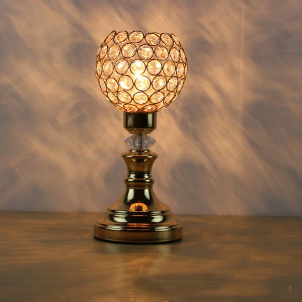 Crystal Table Lamp Modern Simple And Creative Warm - Image 4