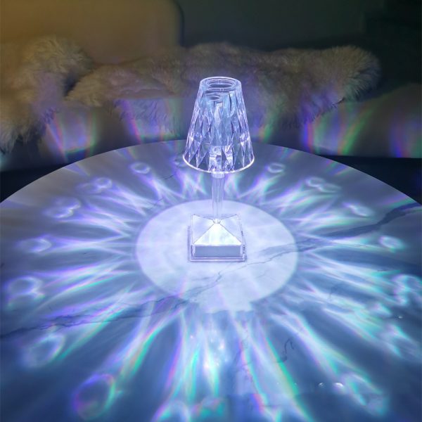 Portable Diamond Table Lamp Colorful Touch - Image 4