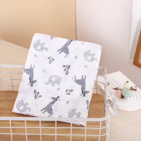 Double-layer Gauze Gro-bag Muslin Newborn Swaddling Towel - Image 9