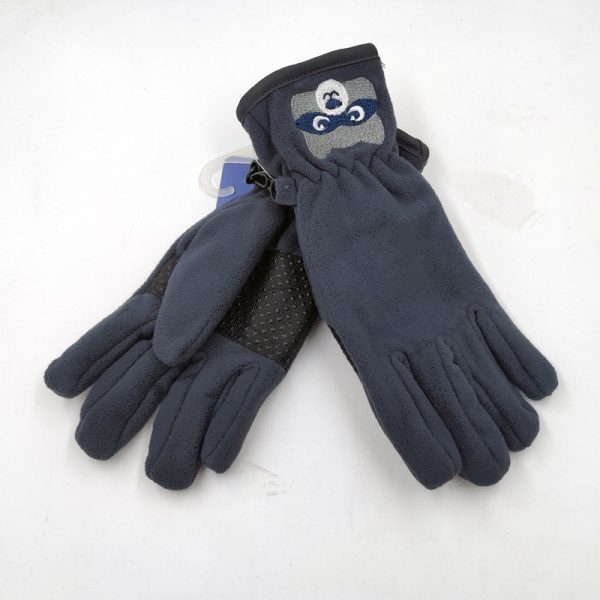 Fashion Children's Thickened Polar Fleece Gloves - Image 5