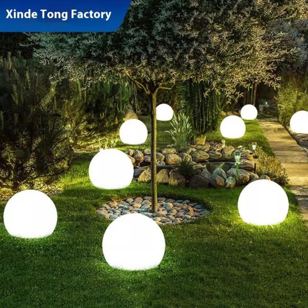 Villa Courtyard Landscape Lamp Outdoor Waterproof Spherical