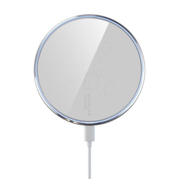 Wireless Charger Desktop Disc Ultra-thin Fast Charge Mobile Phone Wireless Charger - Image 6