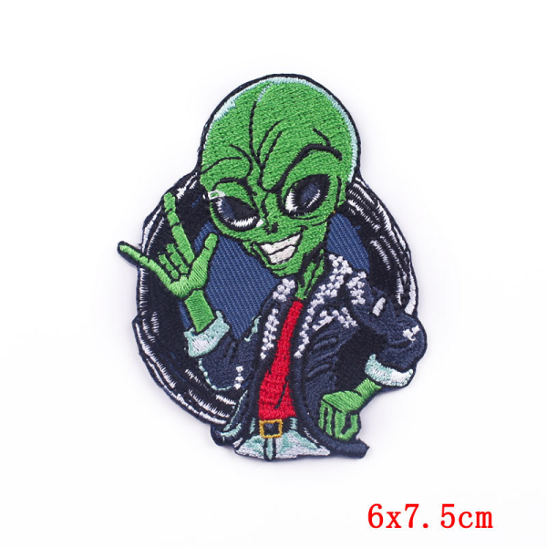 Alien Embroidery Cloth Patch Computer Clothing - Image 13