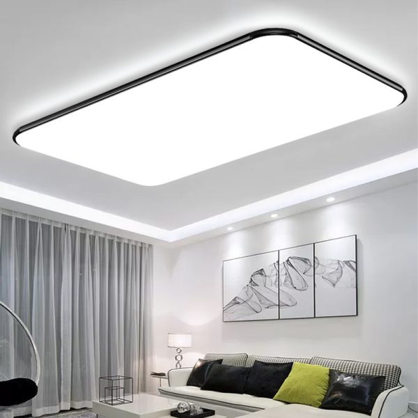 Ceiling Light Rectangular Headlight Living Room - Image 4