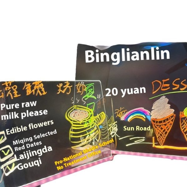 Erasable Small Blackboard Advertising Luminous Led - Image 2