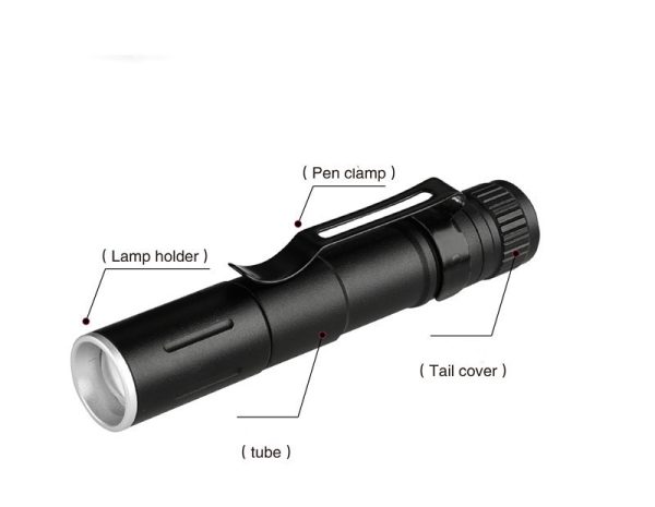 LED Pen-shaped Flashlight - Image 5