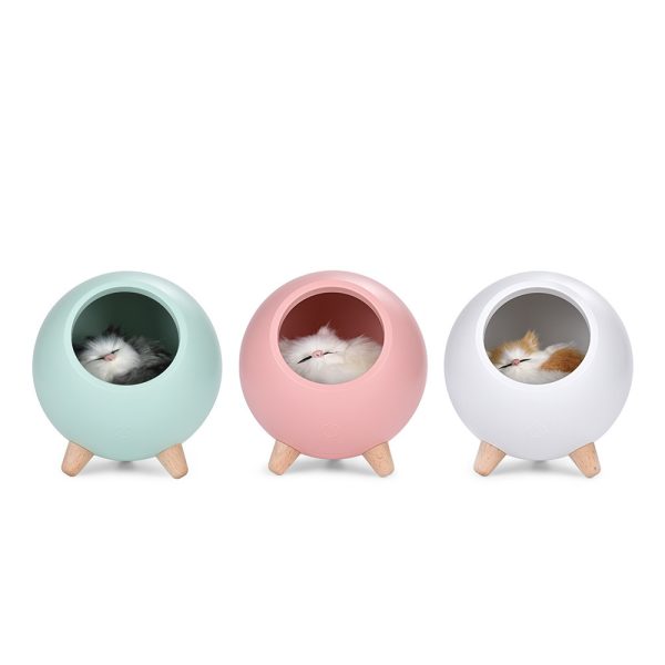 Creative Cute Cat House Atmosphere Table Lamp - Image 3