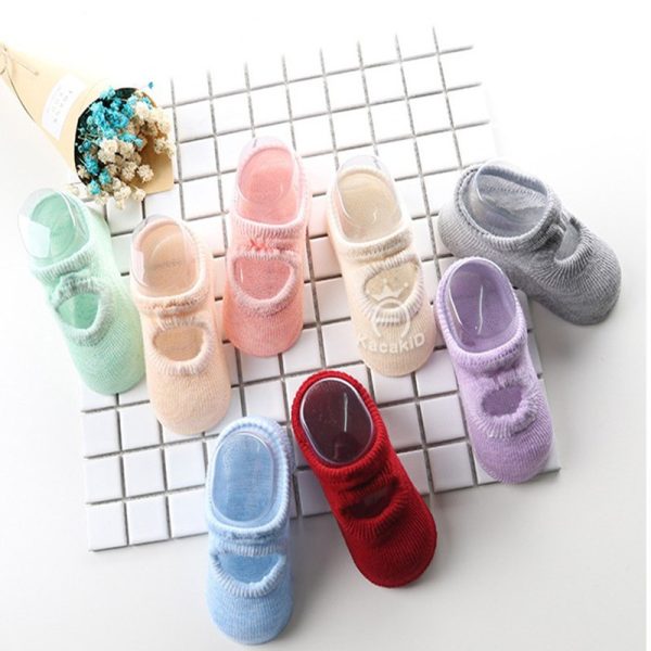 Men And Women Baby Home Floor Socks Comfortable Cotton Socks - Image 8