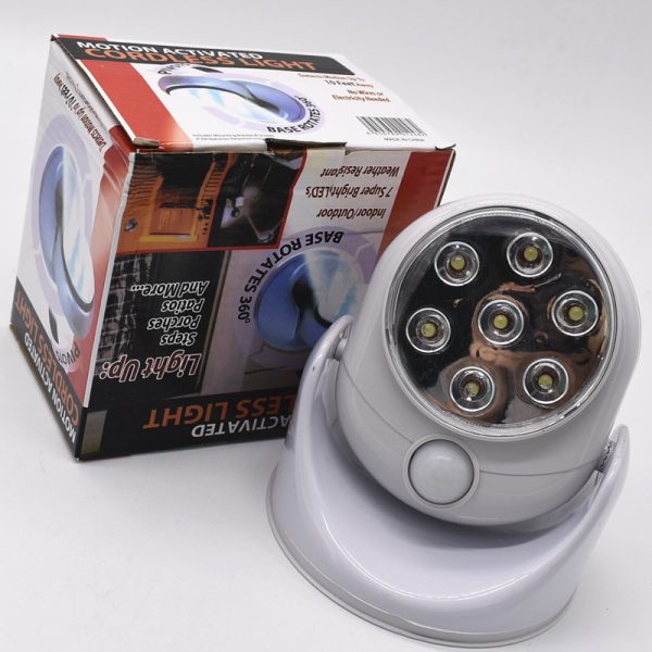 Sensor Light TV 360 Degree Automatic Sensor Light Rotating Mini Sensor Light